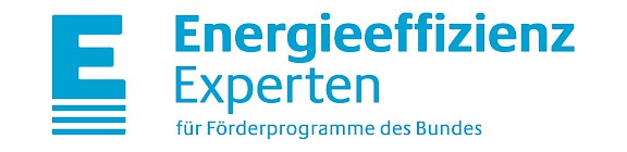 Logo der Energieeffizienz-Expertenliste. Wir sind dabei.